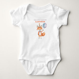 Body Para Bebê Nossa Pequena Raposa