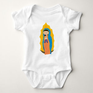 Body Para Bebê Nossa Senhora de Guadalupe