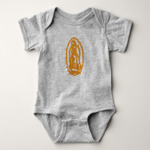 Body Para Bebê Nossa senhora de Guadalupe