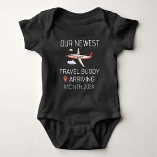 Body Para Bebê Nosso Mais Novo Companheiro de Viagem - Viajante d
