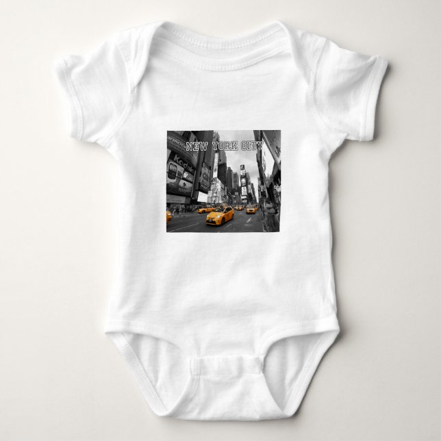 Body Para Bebê Nova Iorque - Times Square - EUA (Frente)