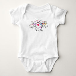 Body Para Bebê Nova Poppet e a gangue