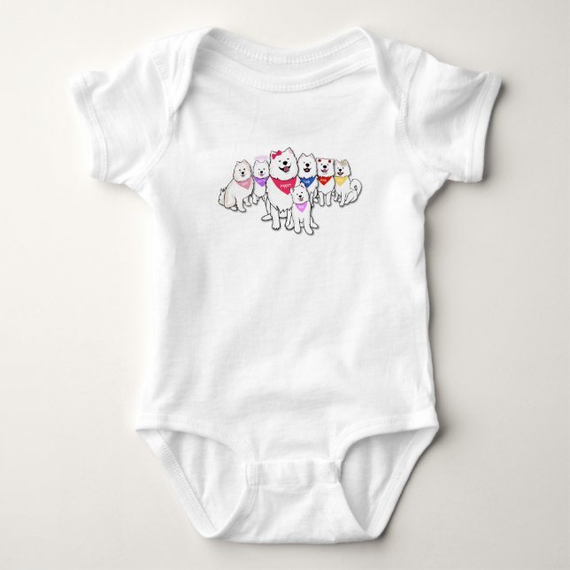 Body Para Bebê Nova Poppet e a gangue (Frente)