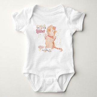Body Para Bebê Nova Princesa Lilibet Cute Kitten Chamada Baby B