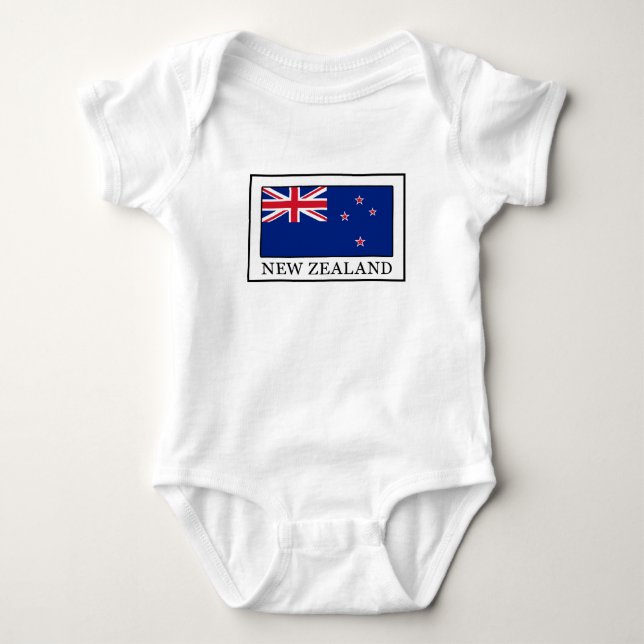 Body Para Bebê Nova Zelândia (Frente)