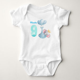 Body Para Bebê Nove meses de processo para bebês