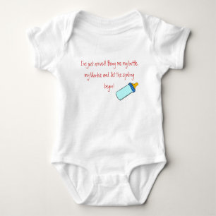 Body Para Bebê Novo Bebê Nervoso
