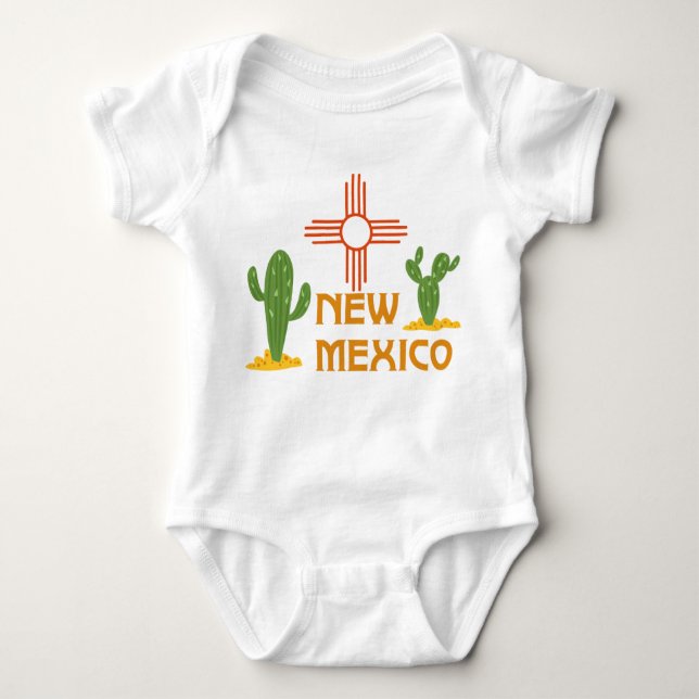 Body Para Bebê Novo México (Frente)