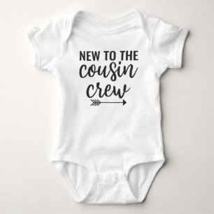 Body Para Bebê Novo na equipe do primo