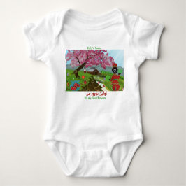 Body Para Bebê Nowruz personalizado com o tema Baby Bodydress
