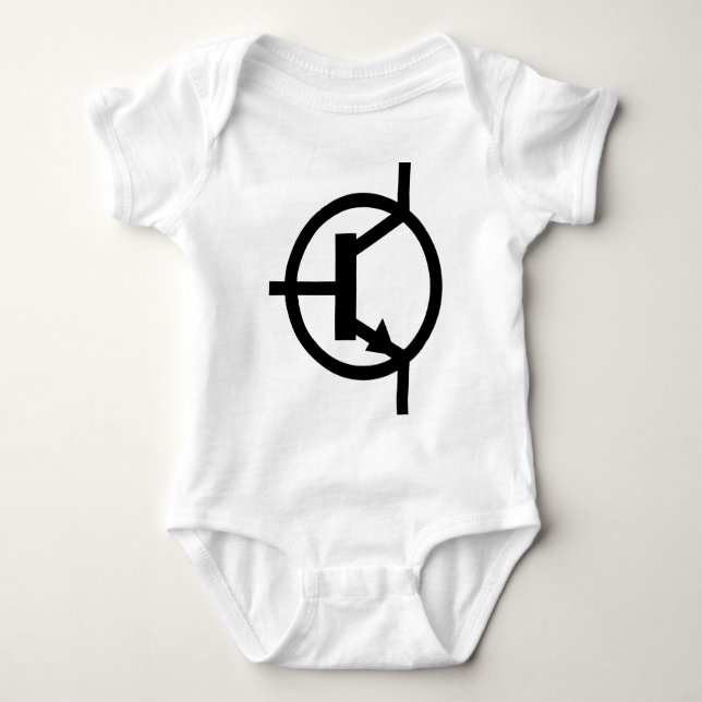 Body Para Bebê NPNTransistor (Frente)