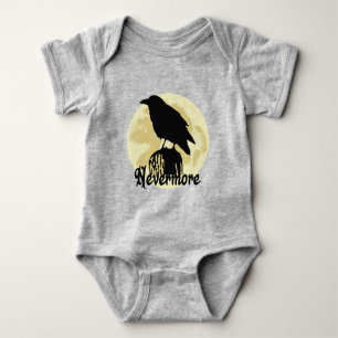 Body Para Bebê Nunca mais Raven