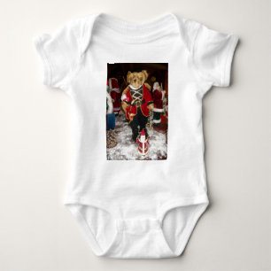 Body Para Bebê Nutcracker Teddy Bear Natal