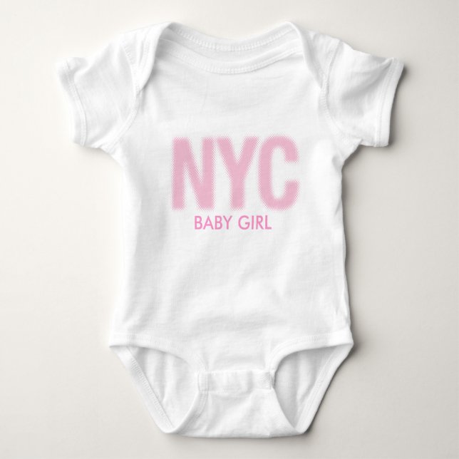 Body Para Bebê NYC BABY GIRL Onsee (Frente)