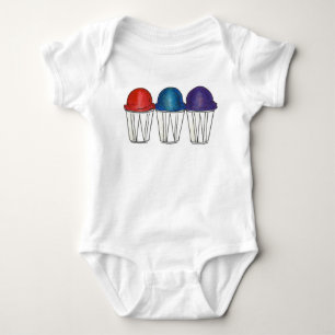 Body Para Bebê NYC - Gelo Italiano Shaved Ice Snocone Sno Cone Su