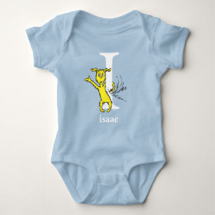 Body Para Bebê O ABC do Dr. Seuss: Letra I - Branco Adicione se