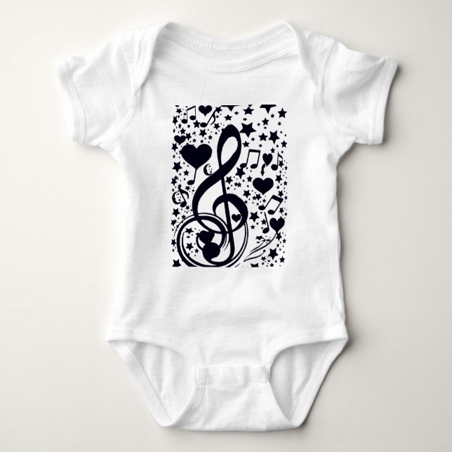 Body Para Bebê O Amor Brilha_ (Frente)