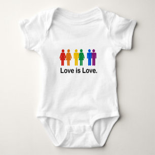 Body Para Bebê O amor é amor