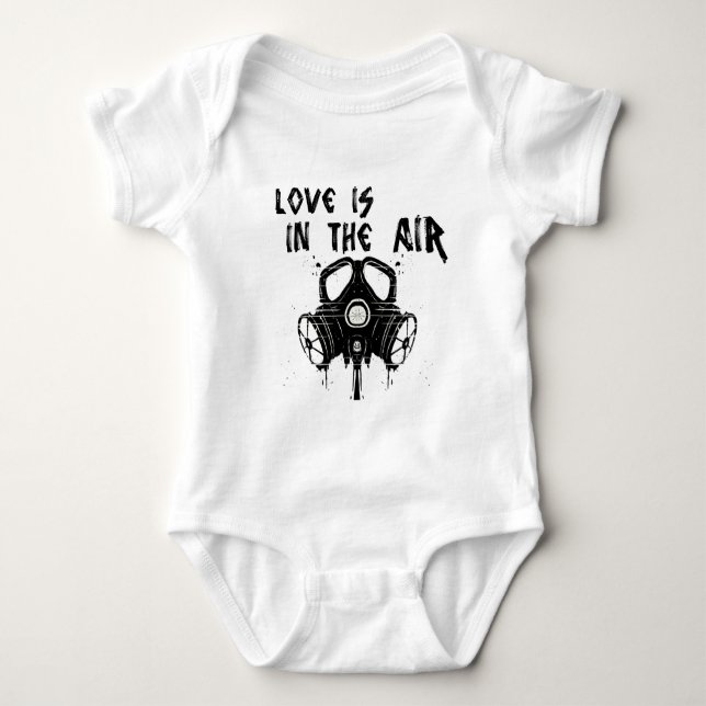 Body Para Bebê o amor está no ar (Frente)