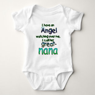 BODY PARA BEBÊ O ANJO CHAMOU GREAT-NANA