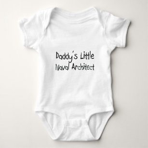 Body Para Bebê O arquiteto naval pequeno do pai