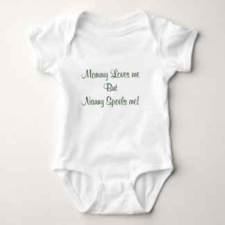Body Para Bebê O "baby-sitter estraga-me" Onsie