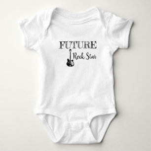 Body Para Bebê O Bebê do Future Rock Star