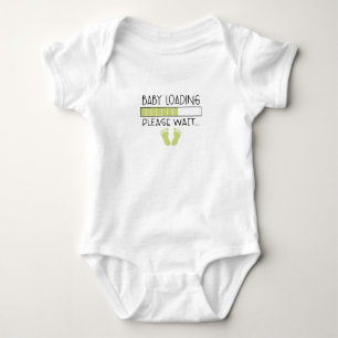 Body Para Bebê O Bebê está carregando, espere