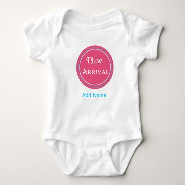 Body Para Bebê O bebê legal veste Onsies feito sob encomenda (Frente)