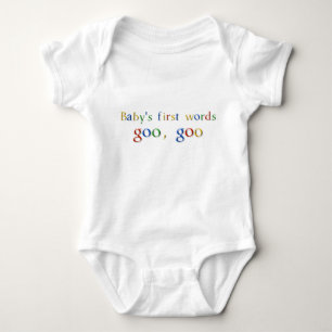 Body Para Bebê O bebê primeiro exprime a viscosidade, o t-shirt