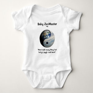 Body Para Bebê O bebê ZenMaster diz… (O personalize!)