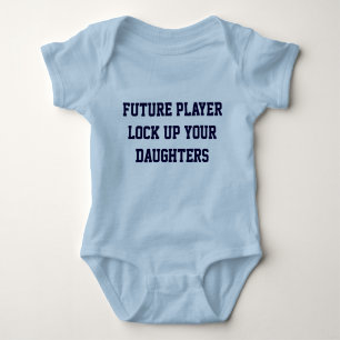 Body Para Bebê O Bodysuit do bebé futuro do jogador