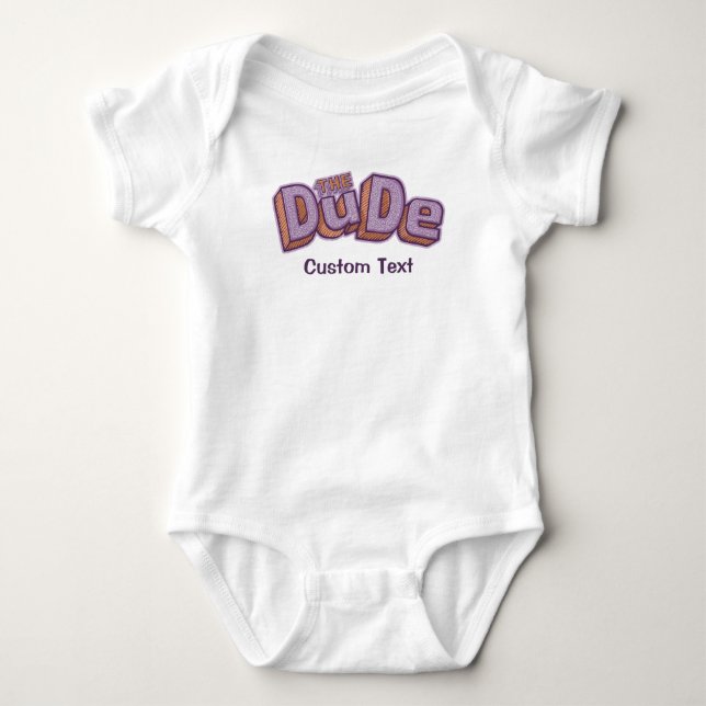 Body Para Bebê O Cara (Frente)