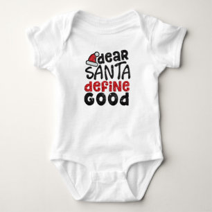 Body Para Bebê O caro papai noel define o bom equipamento do beb
