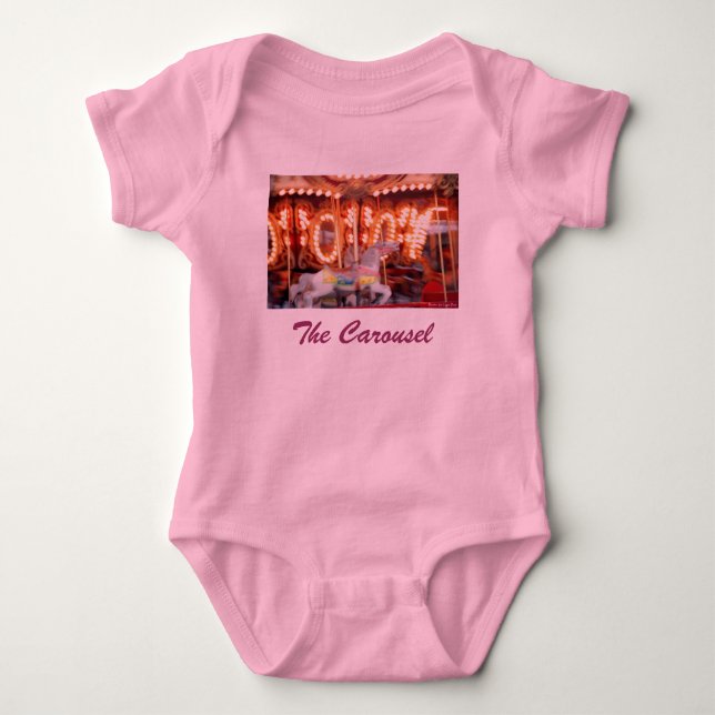 Body Para Bebê 'O Carousel' Infantil Crawler (Frente)