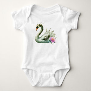 Body Para Bebê O Cisne das Águas Esquecidas. 