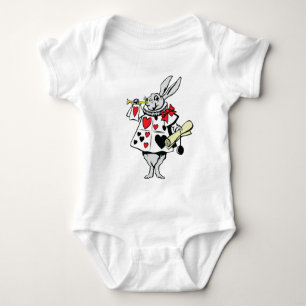 Body Para Bebê O Coelho de Alice