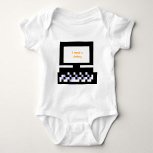 Body Para Bebê O computador Defrag das imagens da série do