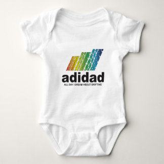 Body Para Bebê O dia inteiro eu sonho sobre a derivação (adidad)