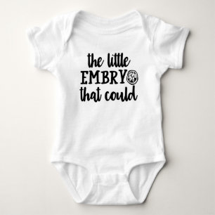 Body Para Bebê O embrião pequeno que poderia bodysuit do bebê