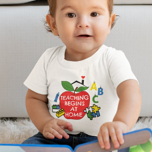 Body Para Bebê O ensino começa em casa - Quebra-cabeça, blocos e 