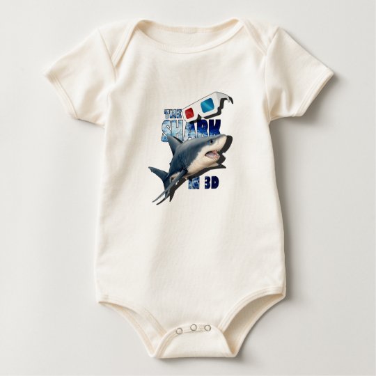 Body Para Bebê O filme do tubarão