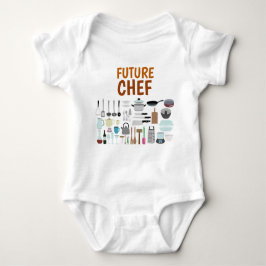 Body Para Bebê O futuro Chef Babyfato
