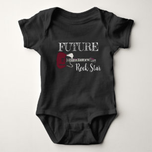 Body Para Bebê O Futuro do Rochedo e Roll Bebê Roupa