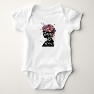 Body Para Bebê O futuro é fêmea - bodysuit do bebê