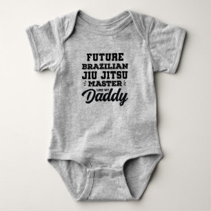 Body Para Bebê O Futuro Jiu Jitsu Mestre Como Meu Pai