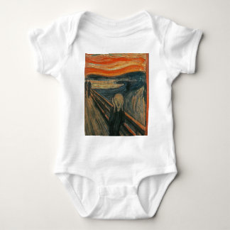 Body Para Bebê O gritar (Textured) por Edvard Munch