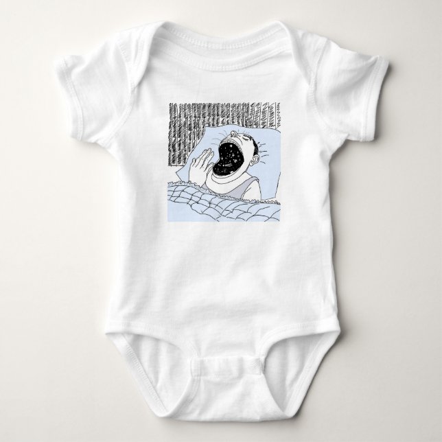 BODY PARA BEBÊ O HOMEM E O COSMOS (Frente)