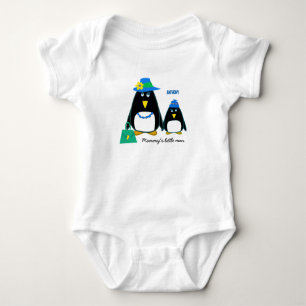 Body Para Bebê O homem pequeno da mamã. Bodysuits pequenos do