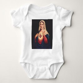 Body Para Bebê O Imaculado Coração de Maria